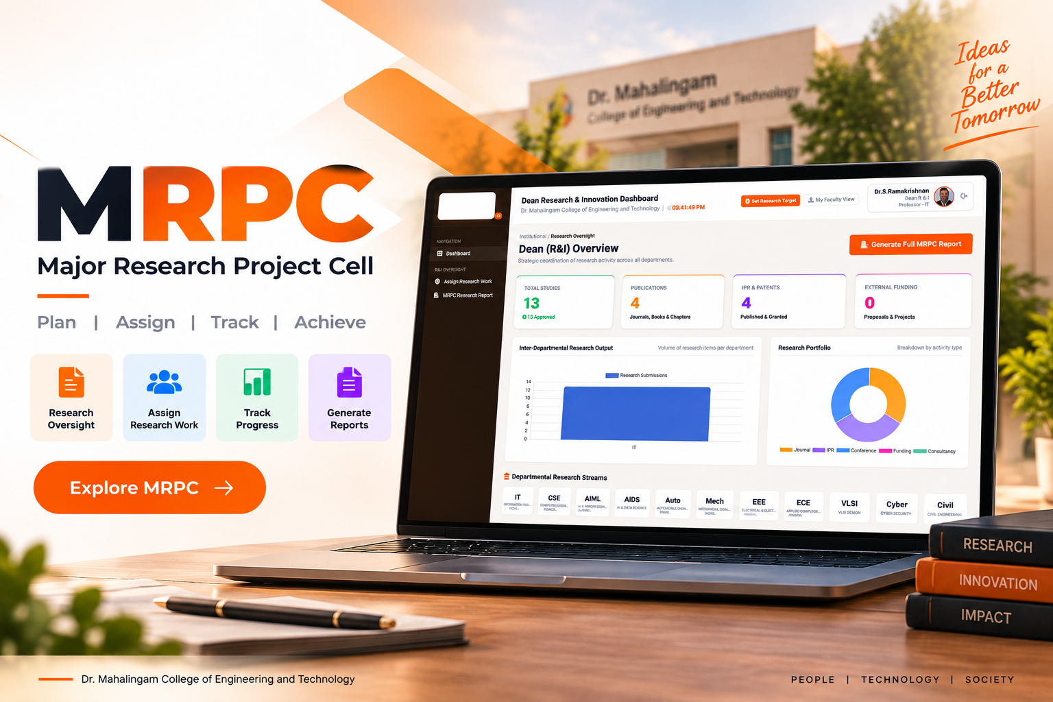 MRPC Project - Centralized institutional platform